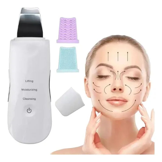 Espátula Ultrasónica Facial 3 en 1