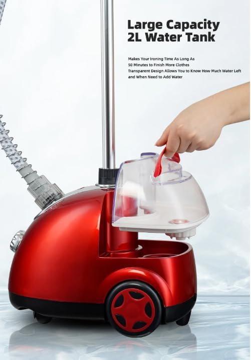 Vaporizador Premium 1800W – Potencia, Rapidez y Ropa Siempre Perfecta